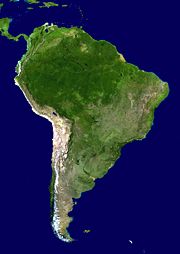 Südamerika Karte